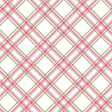 KimberBell Basics Pink Plaid for Maywood Studio