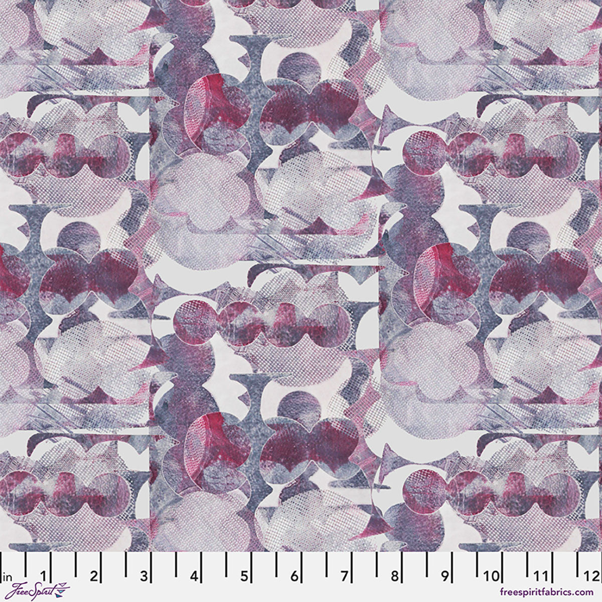 Layered Abstracts - Lavender | PWSS064.LAVENDER | FreeSpirit Fabrics