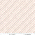 Christmas Magic Bias Stripe - Pink