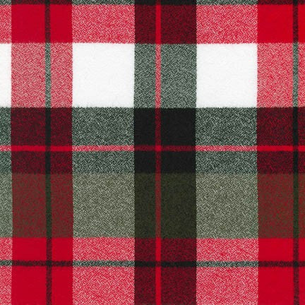 Mammoth Flannel Red - Robert Kaufman