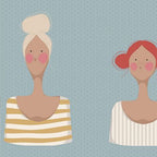Tilda Me and My Friend Sky Fabric Bolt