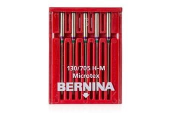 Bernina Microtex Needles Size 80/12 - 5 Pack