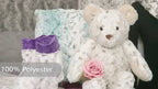 Luxe Cuddle Snowy Owl Black