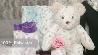 Luxe Cuddle Snowy Owl Black