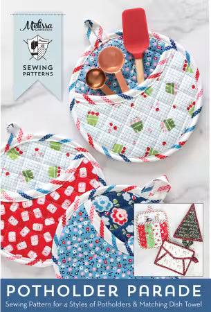 Pot Holder Parade Sewing Pattern from Melissa Mortenson