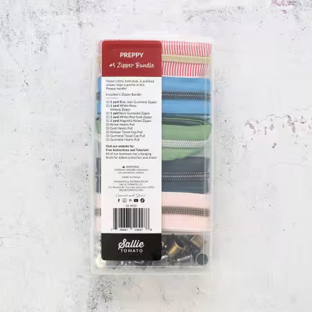 Preppy Zipper Bundle - Sallie Tomato