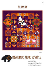 Punkin Quilt Pattern - Bear Hug Quiltworks