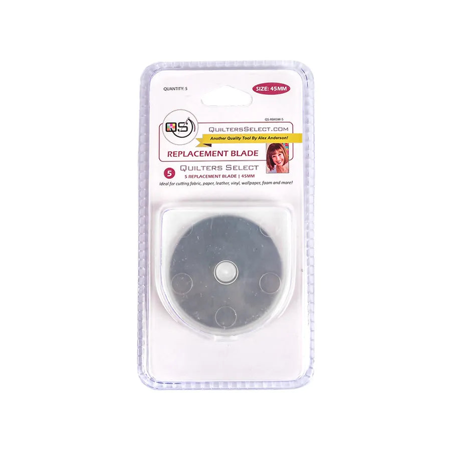 Quilters Select Rotary Blade 45mm - 5 Pack