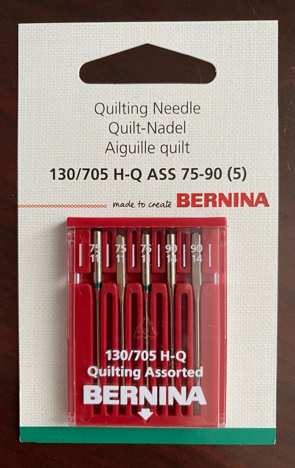 Bernina Quilting Needles Assorted 75/11 & 90/14 - 5 Pack