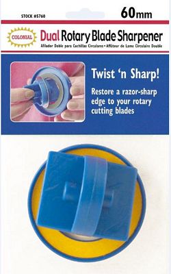 60mm Rotary Blade Sharpener - Colonial Needle