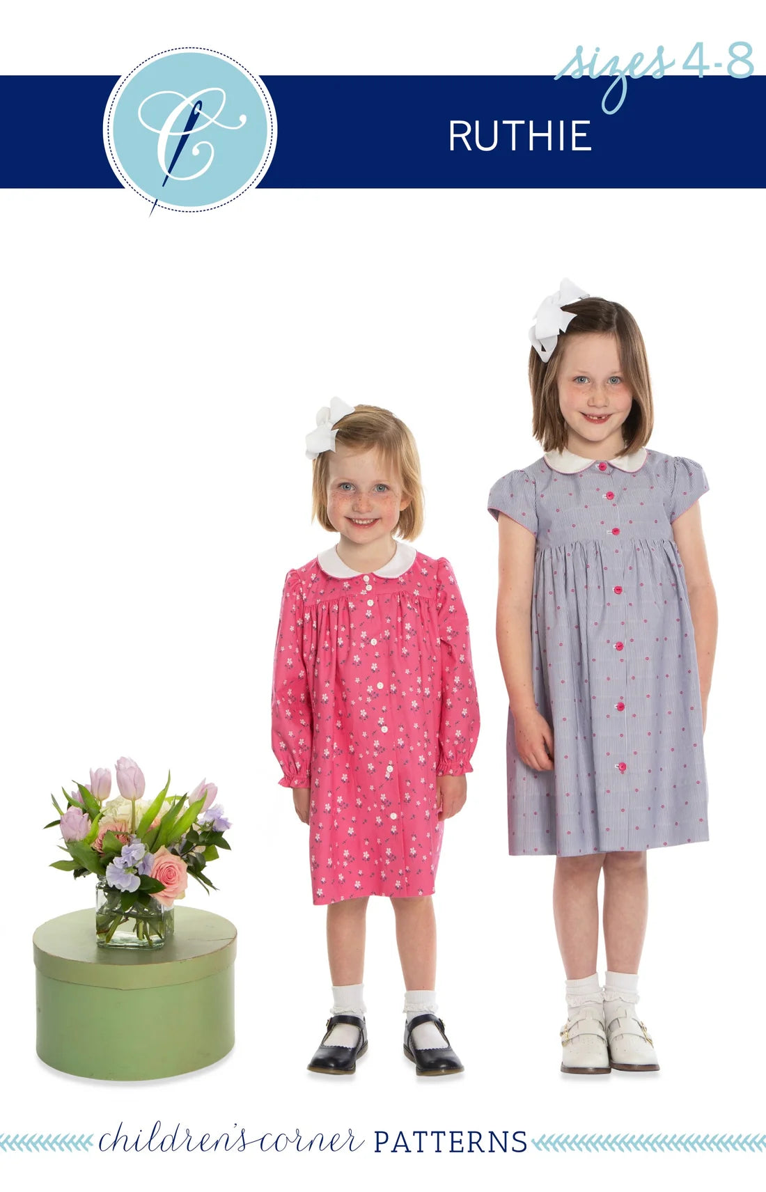 Ruthie Pattern - Children's Corner (Sizes 6mo-3 & 4-8 yrs)