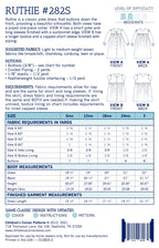Ruthie Pattern - Children's Corner (Sizes 6mo-3 & 4-8 yrs)
