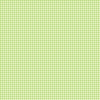 Gingham Check Green - Clothworks