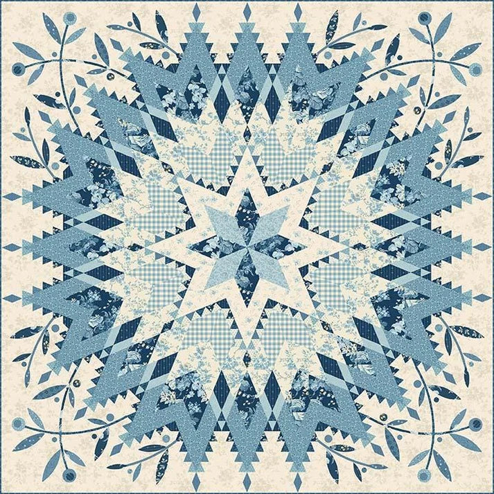 Sewphisticated Star | LBQ-2191-P | Laundry Basket Quilts