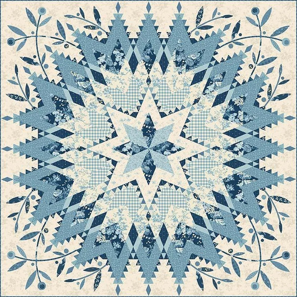 Sewphisticated Star | LBQ-2191-P | Laundry Basket Quilts