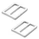 Slider Widemouth Flat, 1in in Nickel, Set of Two