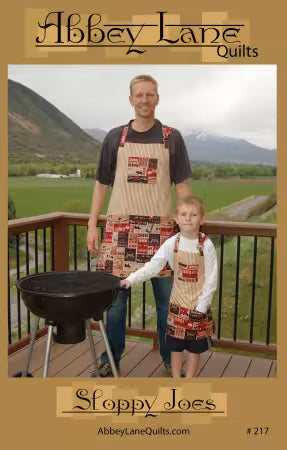 Sloppy Joes Apron Sewing Pattern - Abbey Lane Quilts