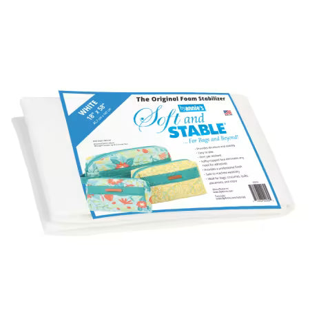 ByAnnie Soft and Stable White Foam Stabilizer 18" x 58"