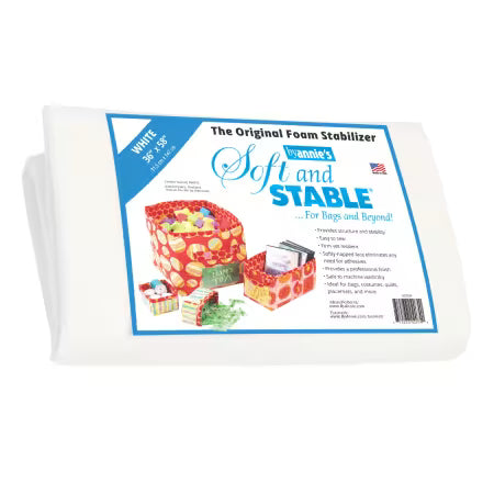 ByAnnie Soft and Stable White Foam Stabilizer 36" x 58"