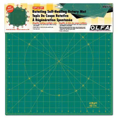 Olfa Spinning Square Cutting Mat 17" - RM-17S