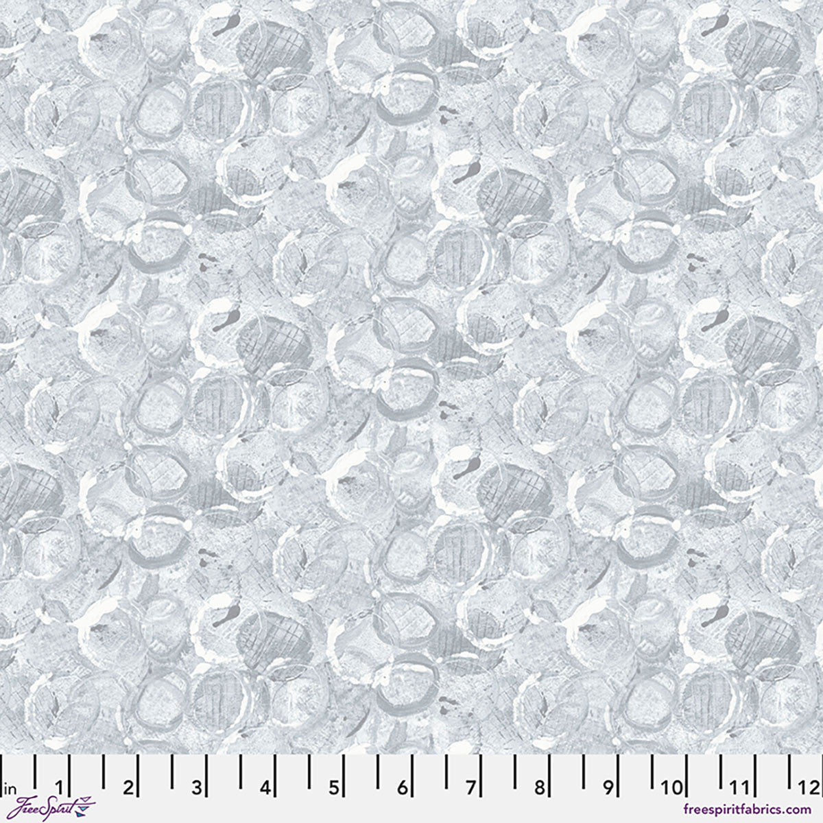 Stamped - Fog | PWSS068.FOG | FreeSpirit Fabrics