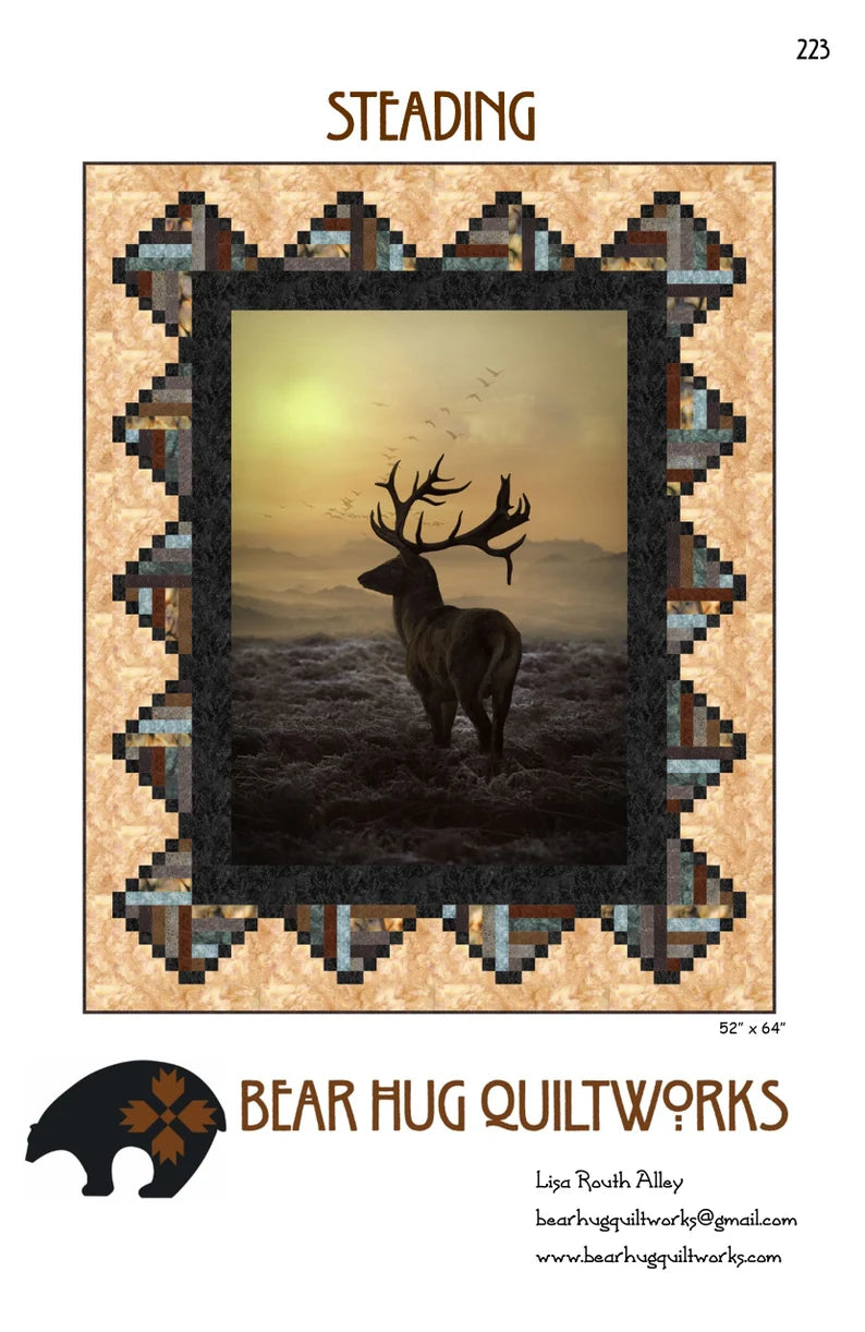 Steading Quilt Pattern - Bear Hug Quiltworks