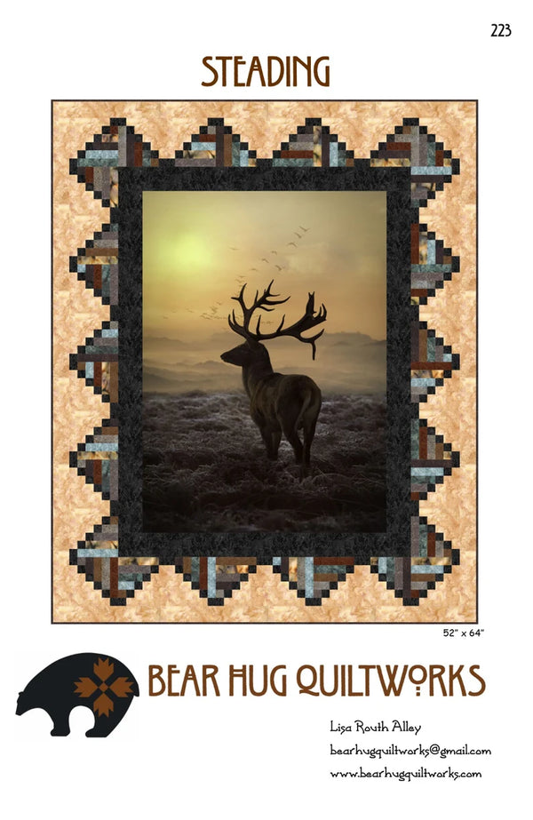 Steading Quilt Pattern - Bear Hug Quiltworks