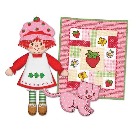 Strawberry Shortcake Dolls & Doll Quilt Machine Embroidery Class | December 12, 2026 at 10:00 AM - CLS-20261212-STRAWBERRY