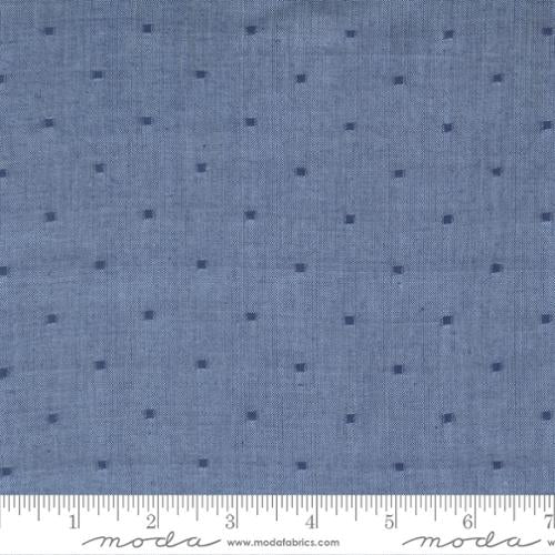Summer Solstice Nautical Blue Woven - Moda (12224 24)