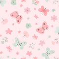 Sweet Woodland Minky - Pink