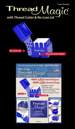 Thread Magic Square W/ Cutter from Taylor Seville Original