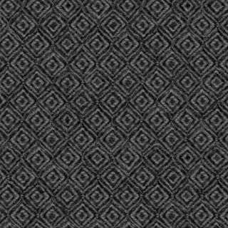 Woolies Flannel with On Point in Black Gray by Maywood Studio