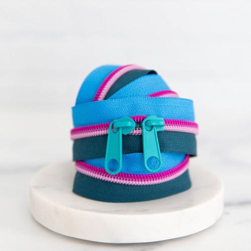 30" Zipper - Mermaid SSCZ39