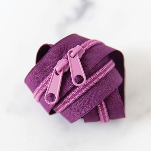 30" Zipper - Plum SSCZ29